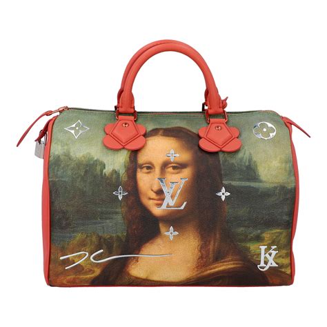 vetrina louis vuitton da vinci|ltd. ed. jeff koons masters collection da vinci speedy 30.